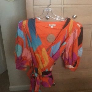 Cute Pucci style top by Tea Cup